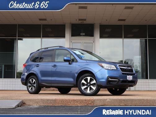 Quartz Blue Pearl 2018 Subaru Forester 2.5i Premium