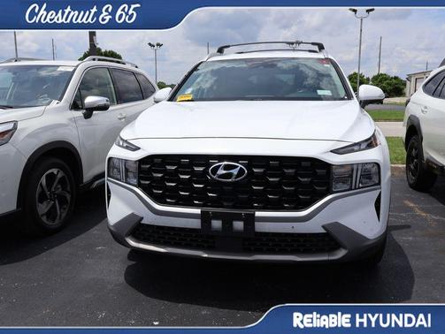 Serenity White Pearl 2023 Hyundai SANTA FE SEL 2.4