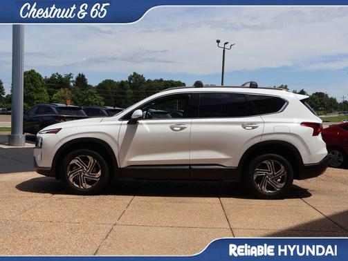 Serenity White Pearl 2023 Hyundai SANTA FE SEL 2.4