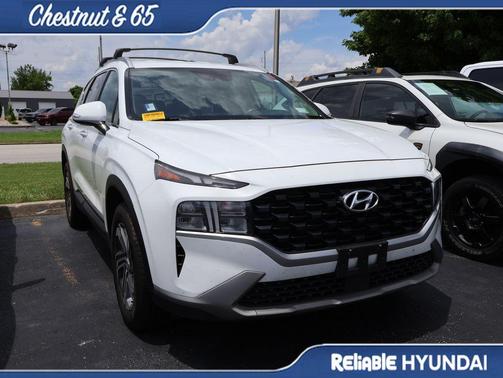 Serenity White Pearl 2023 Hyundai SANTA FE SEL 2.4