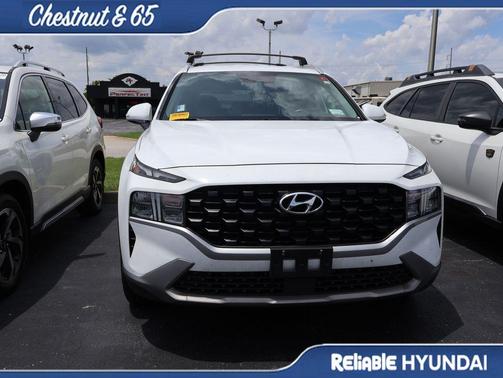 Serenity White Pearl 2023 Hyundai SANTA FE SEL 2.4