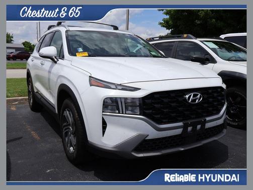 Serenity White Pearl 2023 Hyundai SANTA FE SEL 2.4
