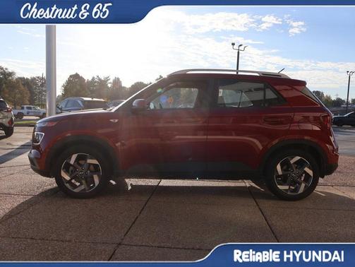 Ultimate Red 2024 Hyundai VENUE Limited