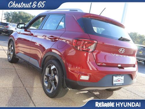 Ultimate Red 2024 Hyundai VENUE Limited
