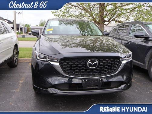 Jet Black Mica 2024 Mazda CX-5 2.5 S Preferred Package