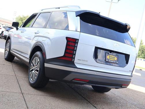 Creamy White Pearl 2026 Hyundai Palisade Hybrid Blue SEL 7P