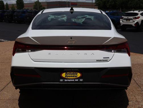 Serenity White Pearl 2026 Hyundai ELANTRA HEV Blue