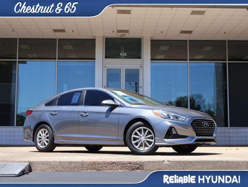Machine Gray 2019 Hyundai SONATA SE