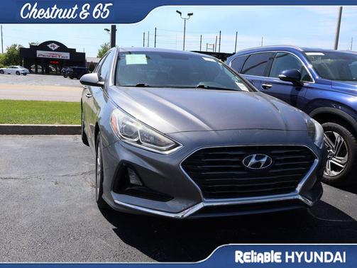 Machine Gray 2019 Hyundai SONATA SE