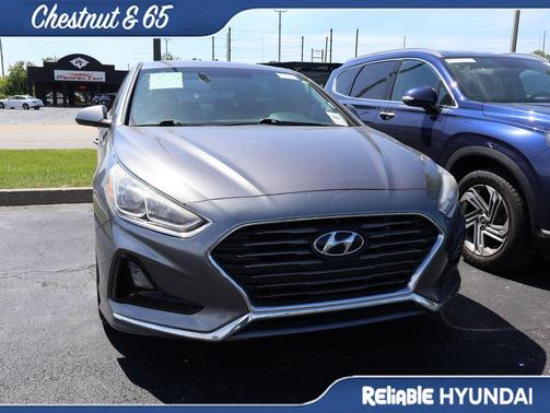 Machine Gray 2019 Hyundai SONATA SE