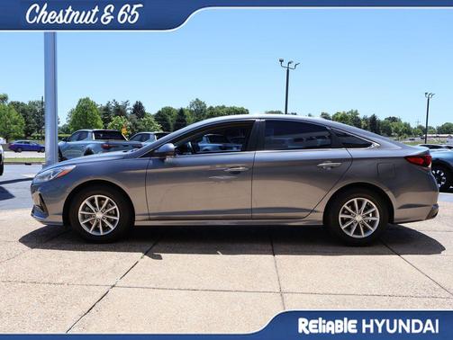 Machine Gray 2019 Hyundai SONATA SE