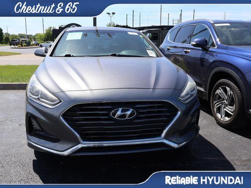 Machine Gray 2019 Hyundai SONATA SE