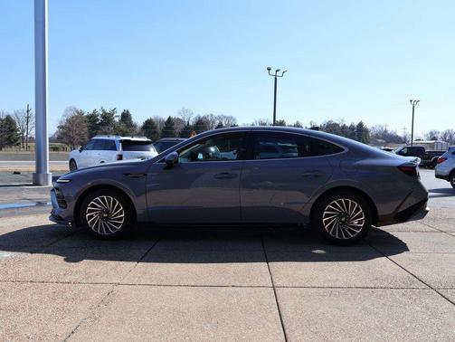 Transmission Blue 2026 Hyundai SONATA Hybrid Limited