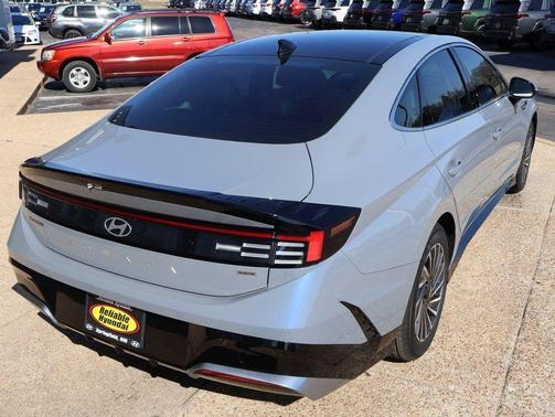 Transmission Blue 2026 Hyundai SONATA Hybrid Limited