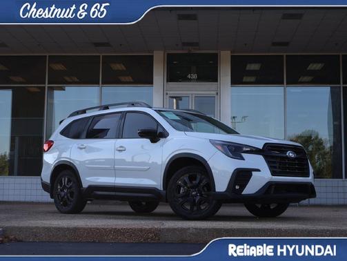 Crystal White Pearl 2024 Subaru Ascent Onyx Edition 7-Passenger