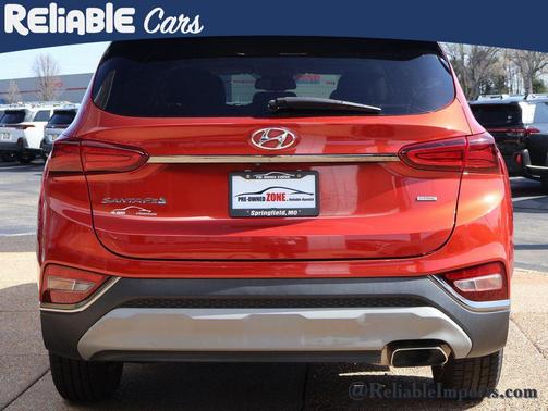 Lava Orange 2019 Hyundai SANTA FE SEL 2.4