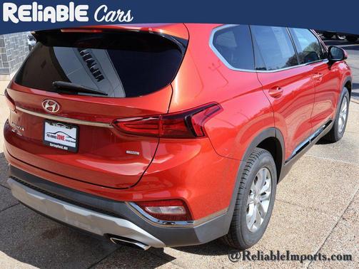 Lava Orange 2019 Hyundai SANTA FE SEL 2.4