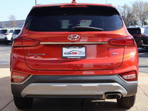 Lava Orange 2019 Hyundai SANTA FE SEL 2.4