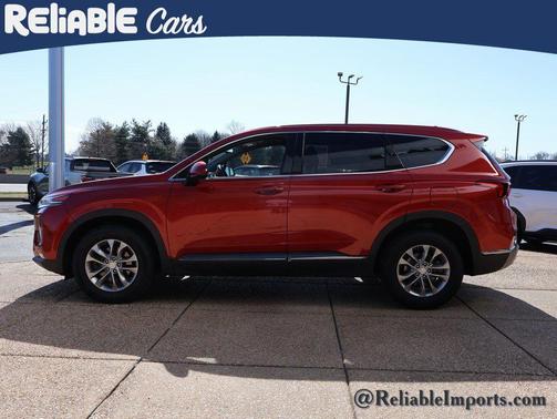 Lava Orange 2019 Hyundai SANTA FE SEL 2.4