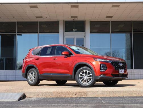 Lava Orange 2019 Hyundai SANTA FE SEL 2.4
