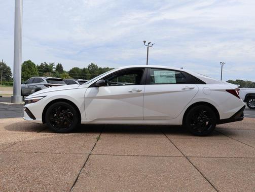 Serenity White 2026 Hyundai ELANTRA Sport