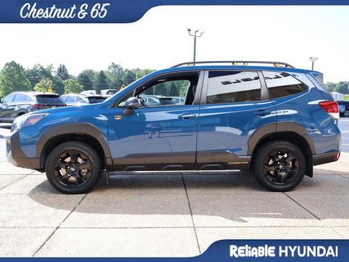 Geyser Blue 2024 Subaru Forester Wilderness