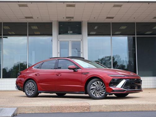 Ultimate Red 2026 Hyundai SONATA Hybrid Limited