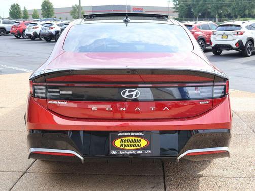 Ultimate Red 2026 Hyundai SONATA Hybrid Limited