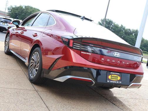 Ultimate Red 2026 Hyundai SONATA Hybrid Limited