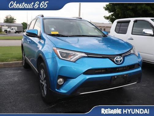 Electric Storm Blue 2016 Toyota RAV4 Hybrid XLE