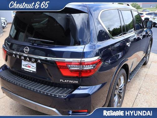 Hermosa Blue Pearl 2021 Nissan Armada Platinum 4WD