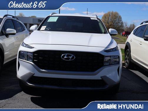 Serenity White Pearl 2023 Hyundai SANTA FE SEL 2.4