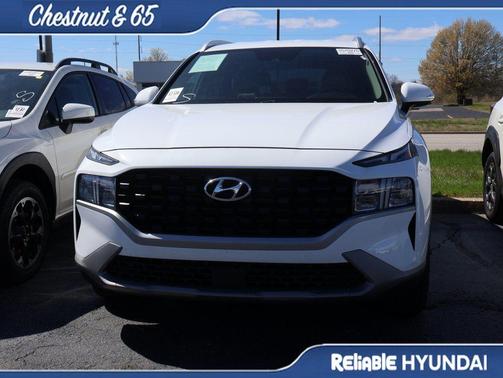 Serenity White Pearl 2023 Hyundai SANTA FE SEL 2.4