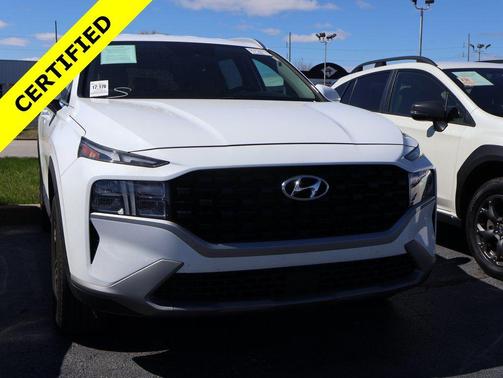 Serenity White Pearl 2023 Hyundai SANTA FE SEL 2.4