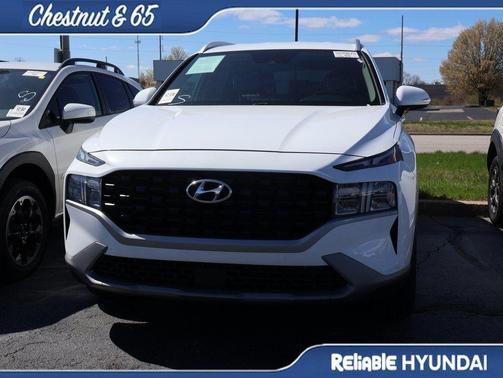 Serenity White Pearl 2023 Hyundai SANTA FE SEL 2.4
