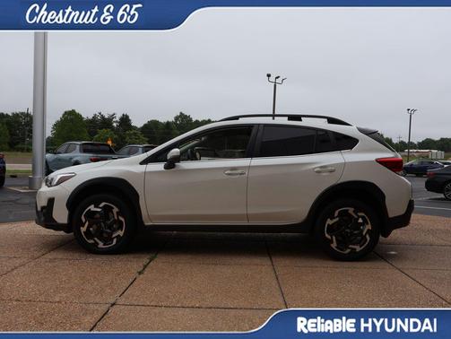 Crystal White Pearl 2022 Subaru Crosstrek Limited