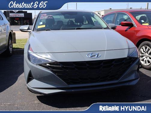 Electric Shadow 2022 Hyundai ELANTRA SEL