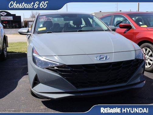 Electric Shadow 2022 Hyundai ELANTRA SEL