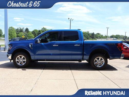 Blue Metallic 2025 Ford F-150 XLT