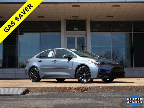 Celestite Midnight Black Metallic 2023 Toyota Corolla XSE
