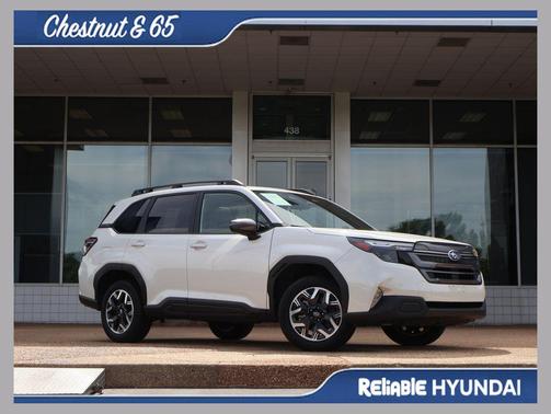 Crystal White Pearl 2025 Subaru Forester Premium