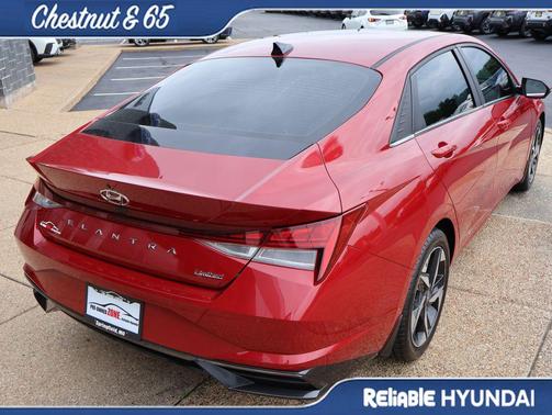 Scarlet Red Pearl 2023 Hyundai ELANTRA Limited