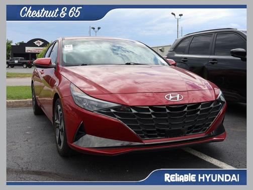 Scarlet Red Pearl 2023 Hyundai ELANTRA Limited