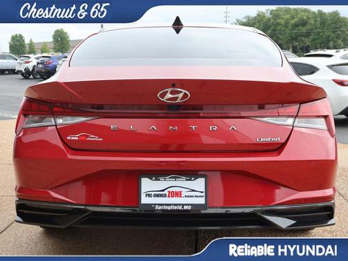 Scarlet Red Pearl 2023 Hyundai ELANTRA Limited