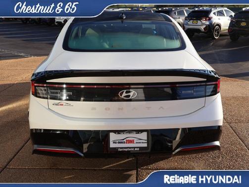 Serenity White 2024 Hyundai SONATA SEL