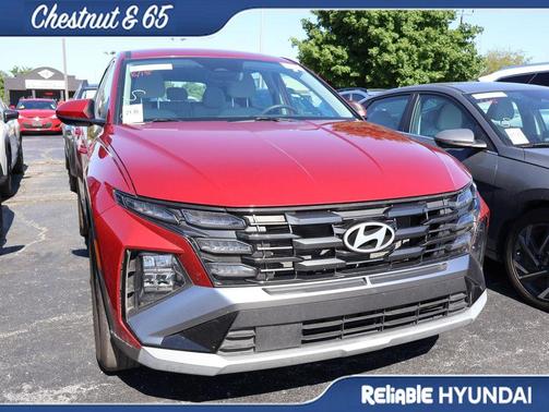 Ultimate Red 2025 Hyundai TUCSON SE