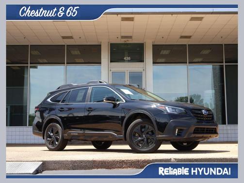 Crystal Black Silica 2022 Subaru Outback Onyx Edition XT