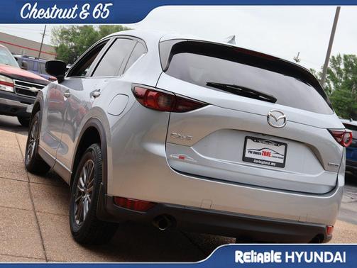 Sonic Silver Metallic 2020 Mazda CX-5 Touring