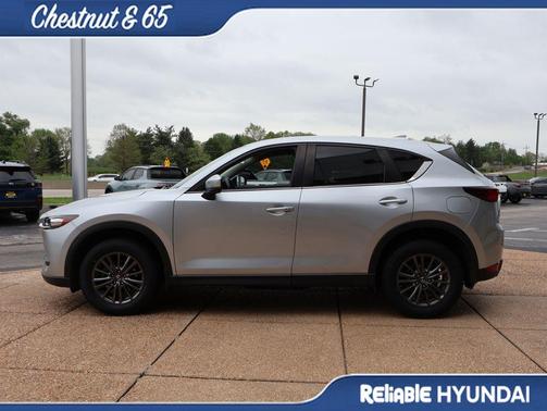 Sonic Silver Metallic 2020 Mazda CX-5 Touring