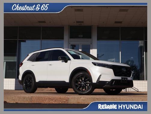 Platinum White Pearl 2024 Honda CR-V Hybrid Sport FWD